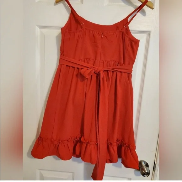 Red mini dress - Picture 4 of 7